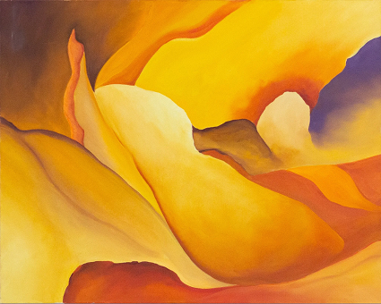 Oil painting by Joanna Leffeld