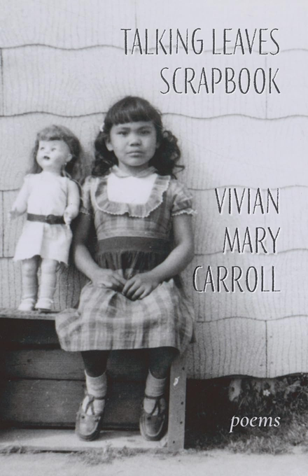 Book cover of Indigenous girl with doll sitting on bench