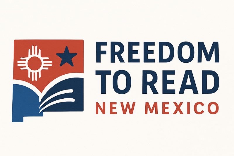 Logo for Freedom to Read New Mexico.