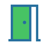 Open Door Icon