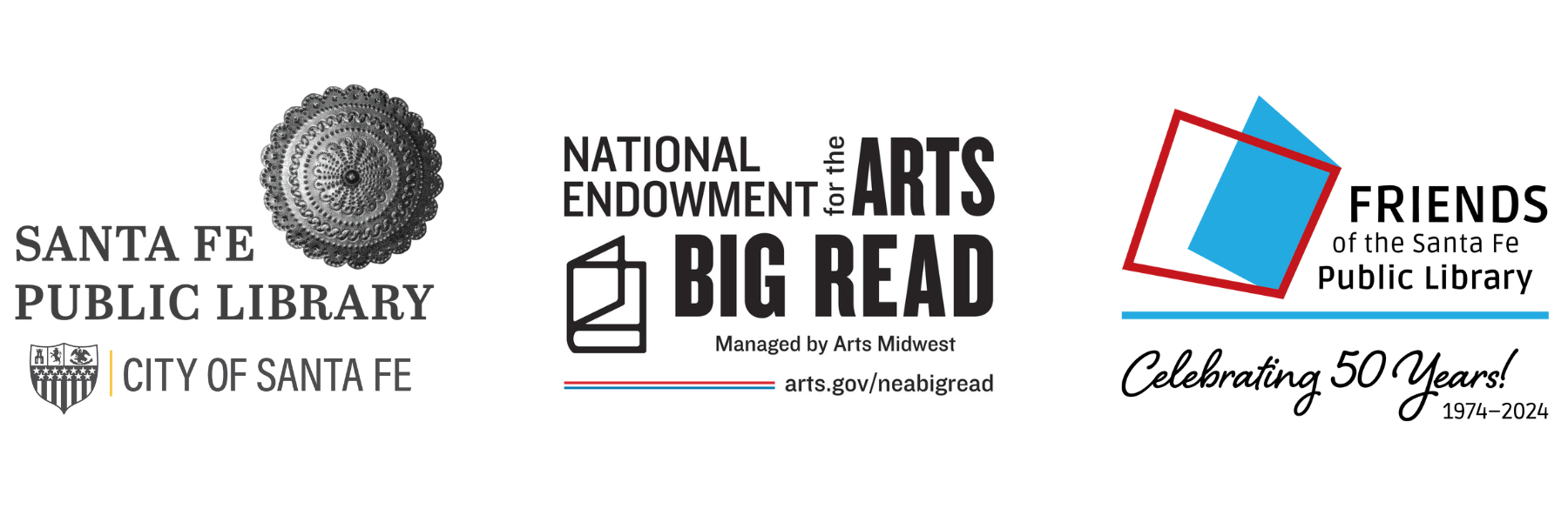NEA Big Read Sponsors Logos