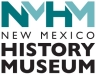 Fray Angélico Chávez History Library community resource logo in teal and black text