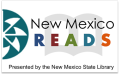 New Mexico Reads presented by the New Mexico State Library online resource logo