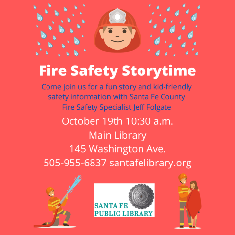 Fire Safety Storytime at the Main Library