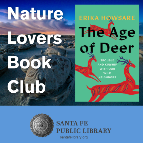 Book Cover appears alongside text "Nature Lovers Book Club"