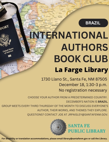 Dec 25 International Authors Book Club