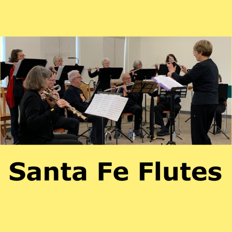 Picture of the Santa Fe Flutes performing