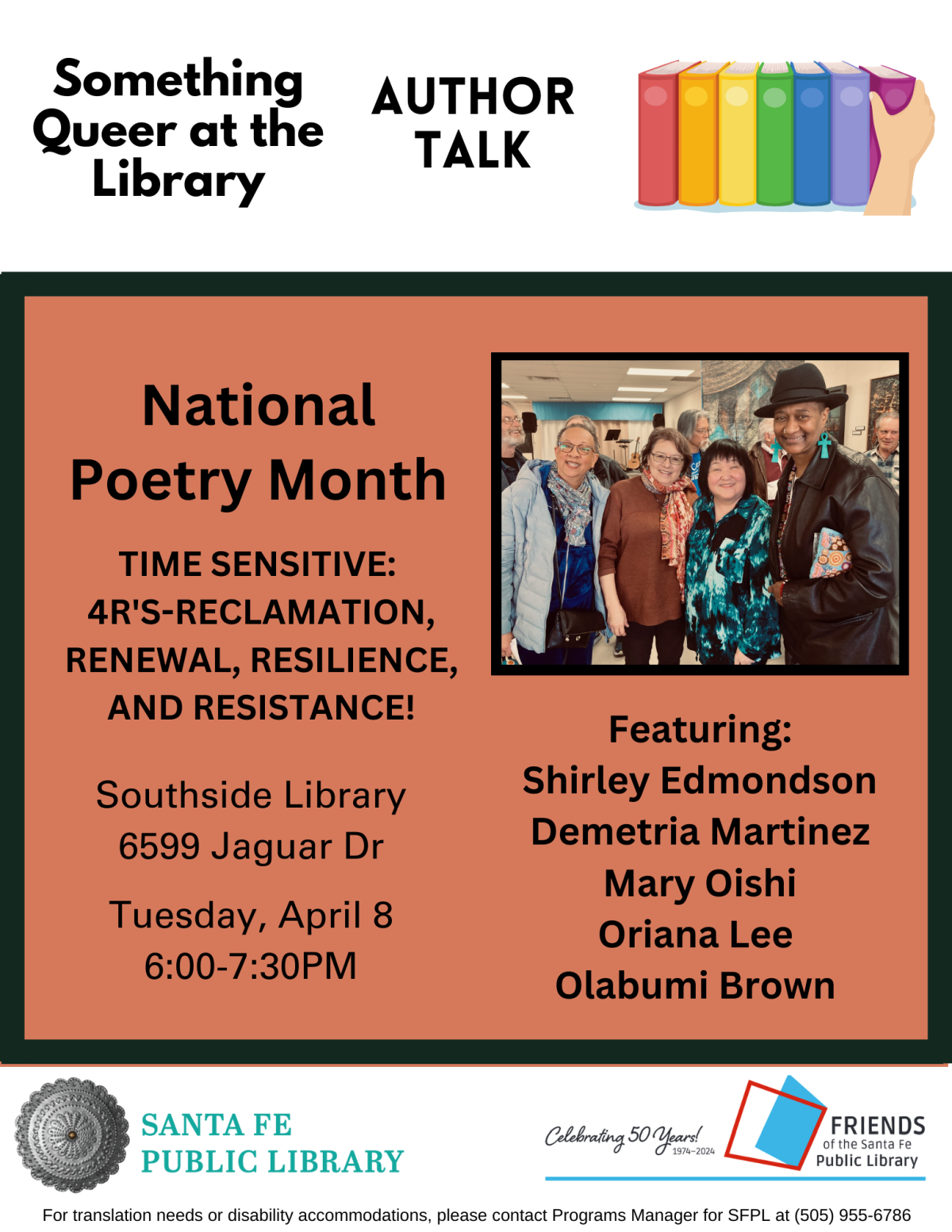 Shirley Edmondson, Demetria Martinez, Mary Oishi, Oriana Lee