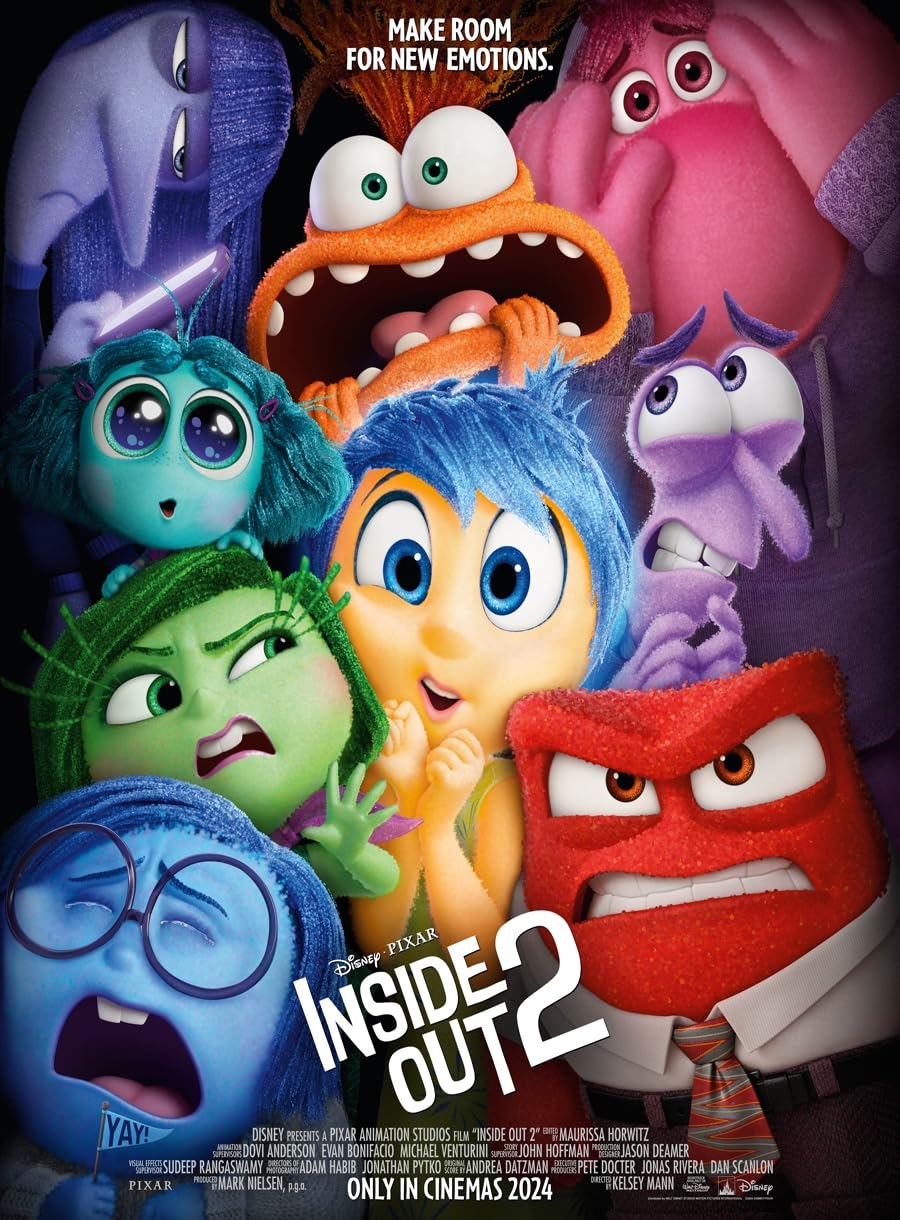 image of Inside Out 2 Movie Cover