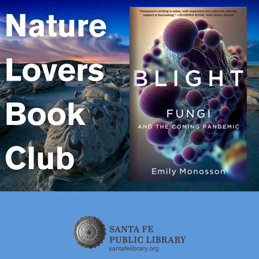 Book Cover appears alongside text "Nature Lovers Book Club"