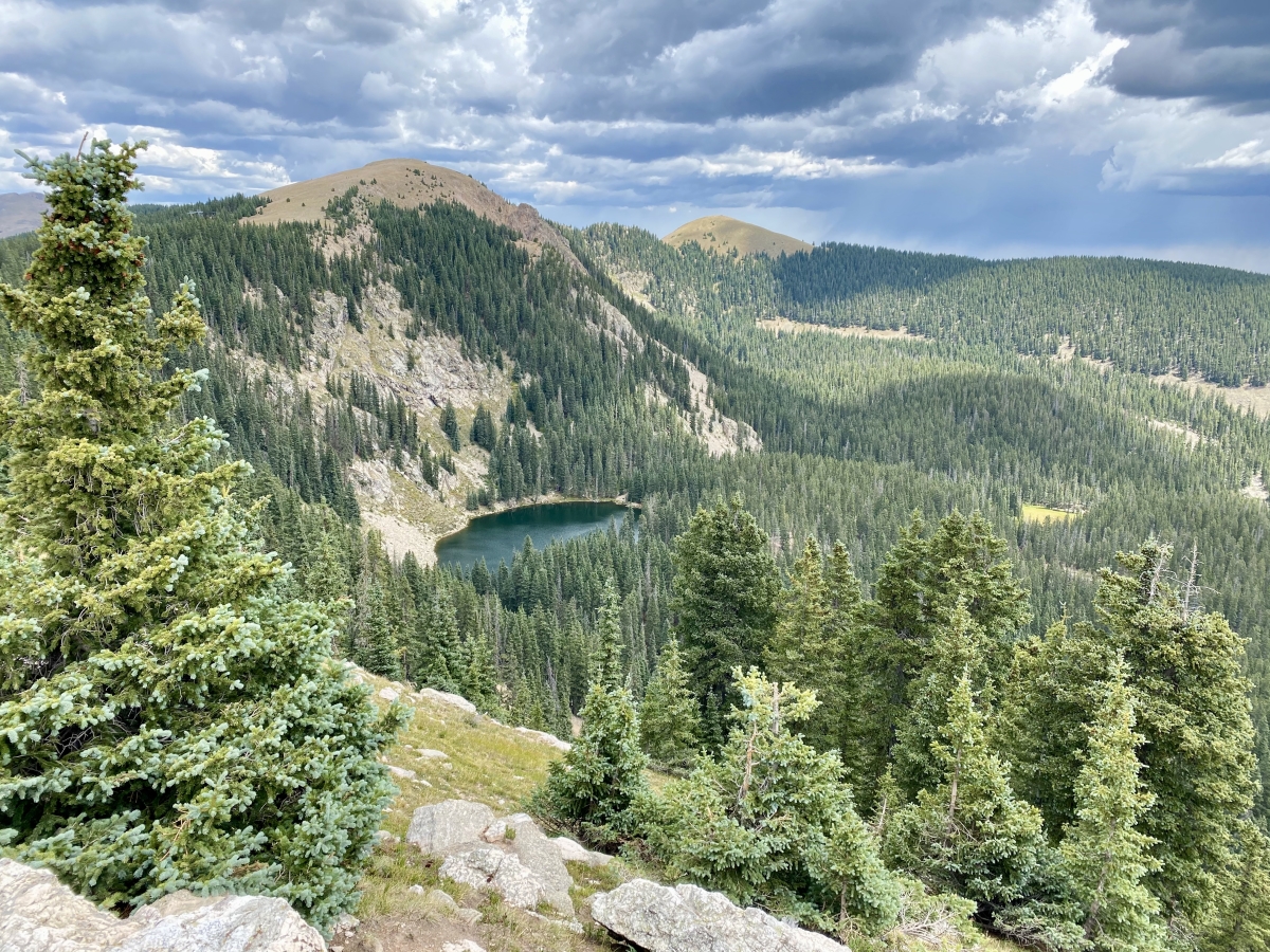 Image of Santa Fe Lake surrounded by forest