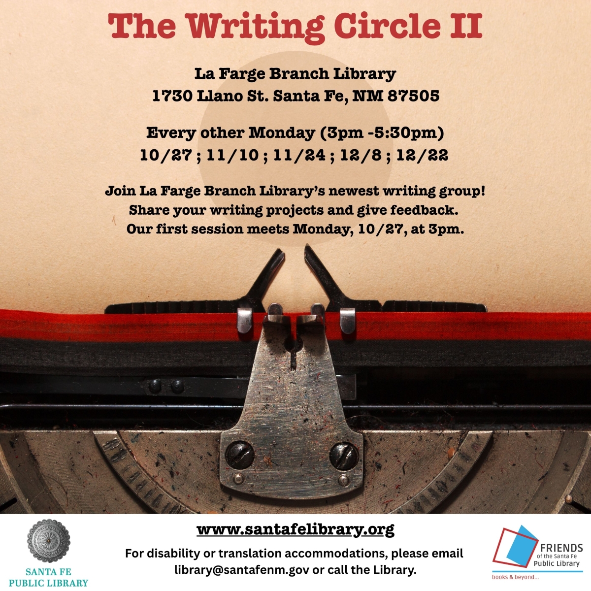 Writing Circle II