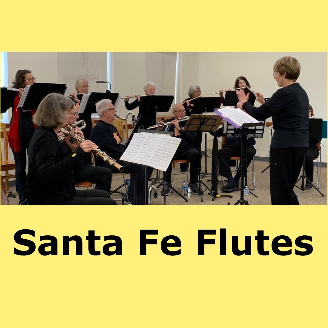 Picture of the Santa Fe Flutes performing