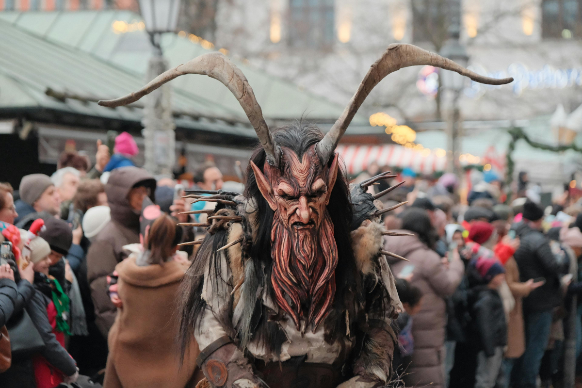 Krampus mask
