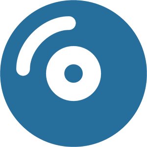 CD icon in blue matching the site theme