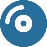 CD icon in blue matching the site theme