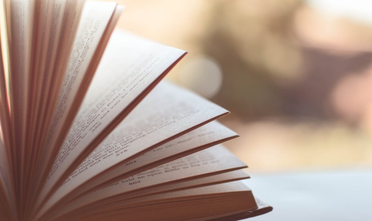 Book with open pages